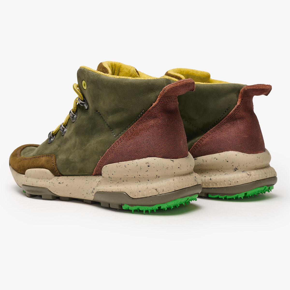 Satorisan Kiso Premium boots vert cuir