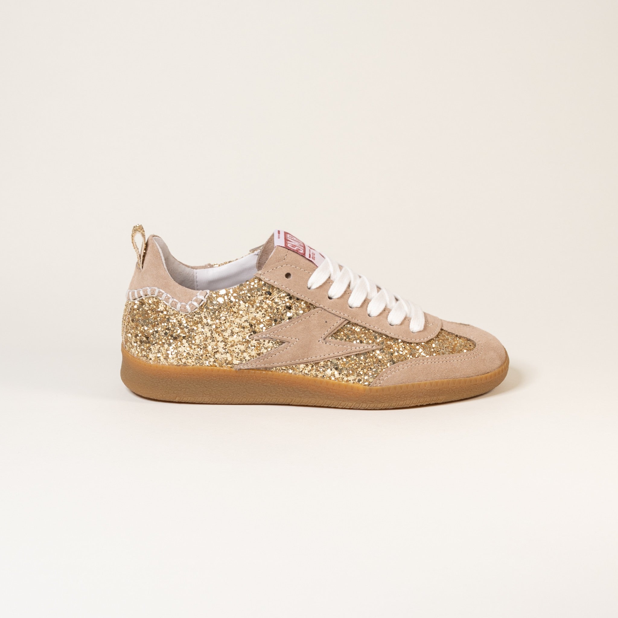 SMR Kayla E115 baskets glitter or beige 38