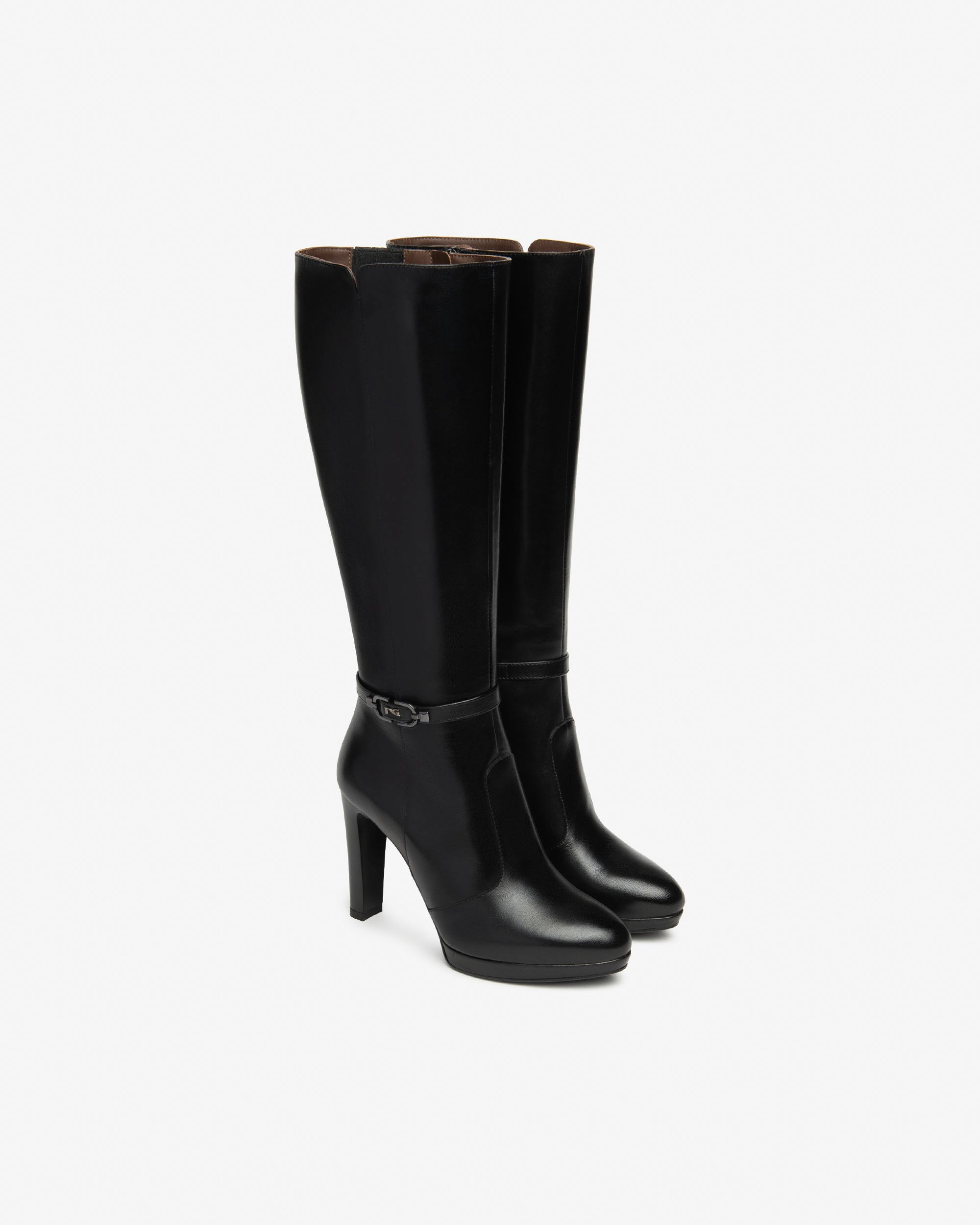 NeroGiardini Bottes Femme Cuir Premium Pointure 35-41