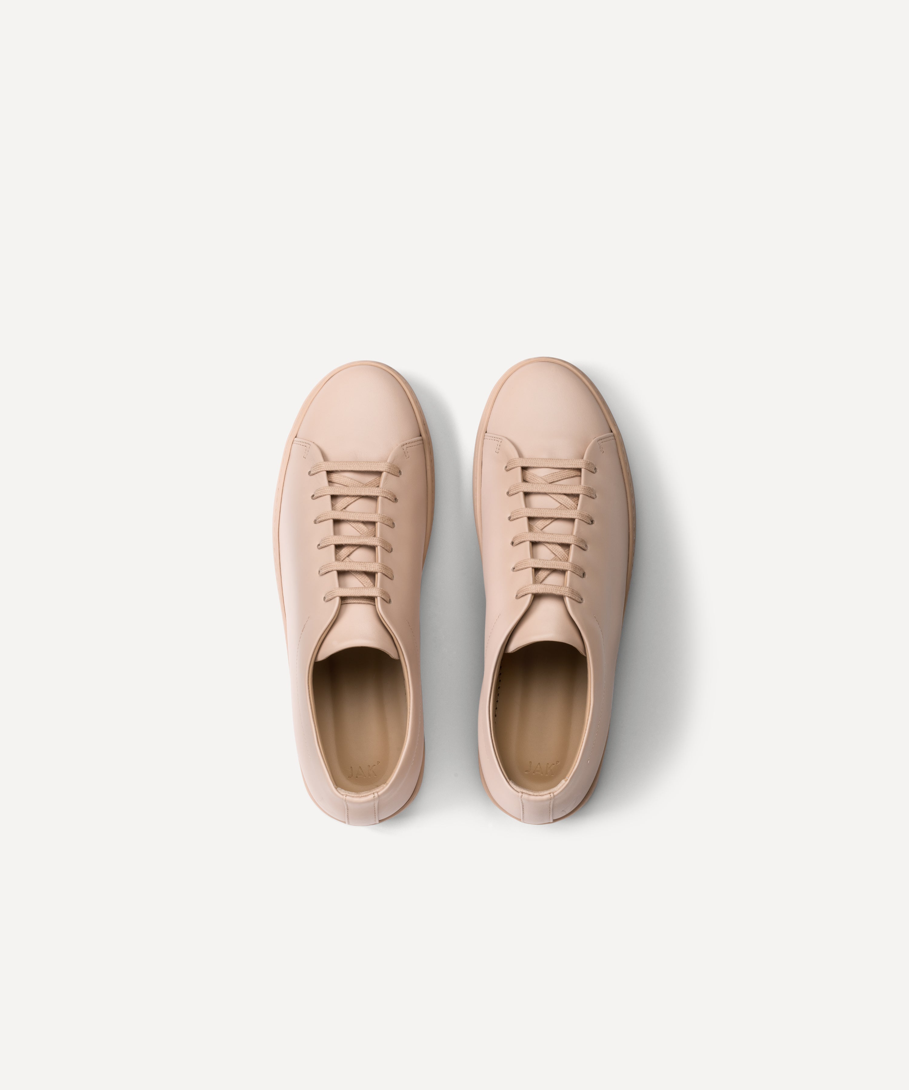 JAK Royal Nude sneakers cuir nude