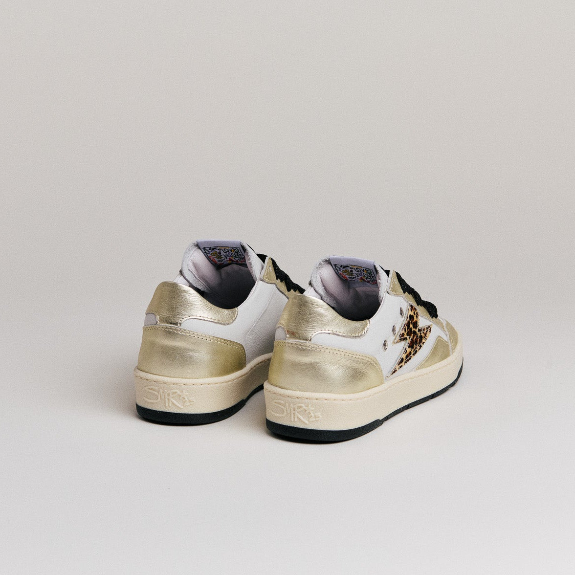 SMR Dany C838 baskets blanc pointure 38 léopard