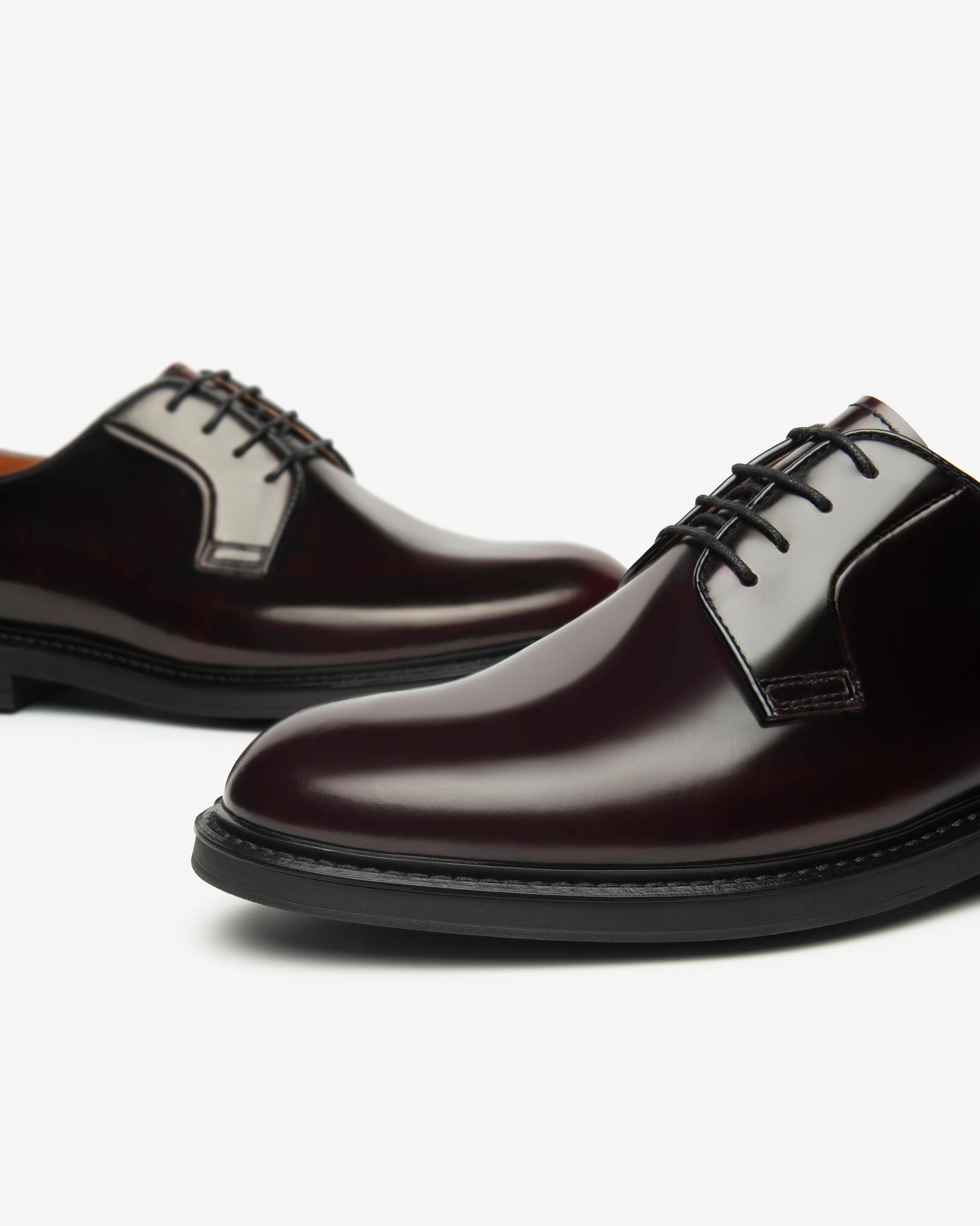 NeroGiardini Chaussures à Lacets Homme Derby Cuir Italie