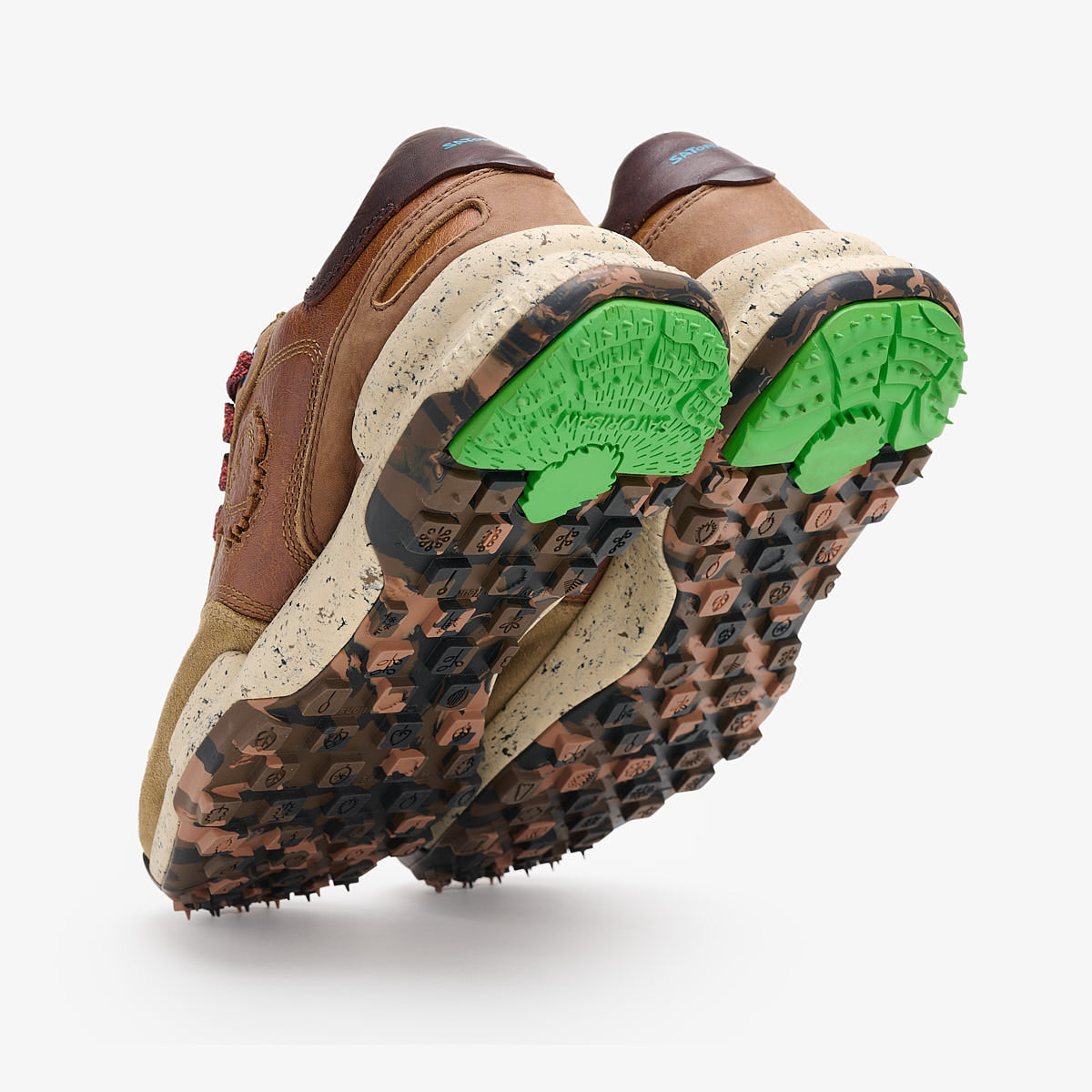 Satorisan Chacrona Pull Up baskets cuir Caramel homme