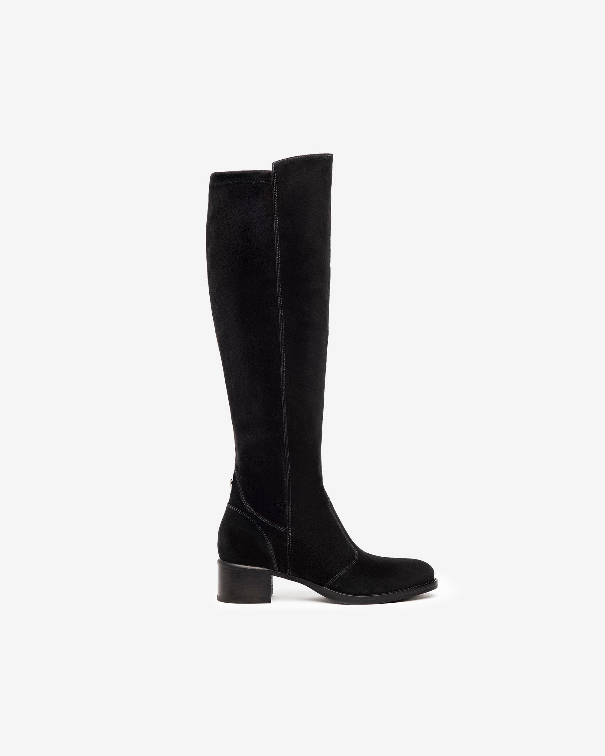 NeroGiardini Bottes Femme Velours Botte Hiver Confort