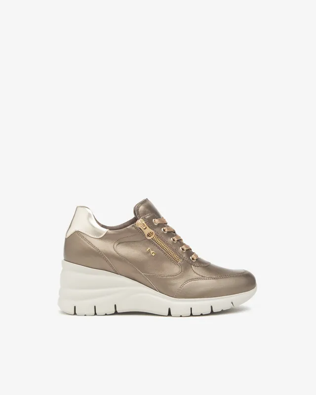 NeroGiardini Sneakers Femme Cuir Technique Memory