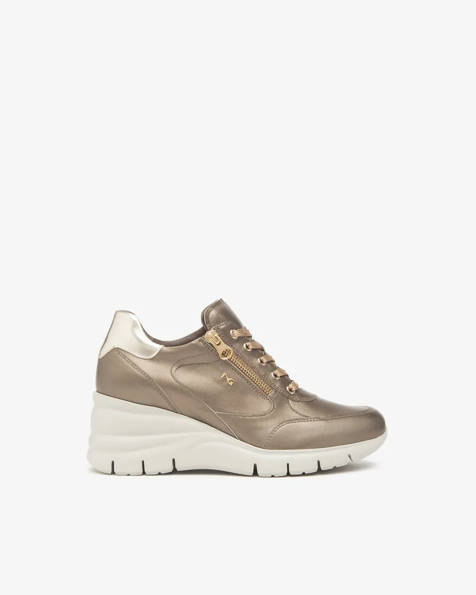 NeroGiardini Sneakers Femme Cuir Technique Memory