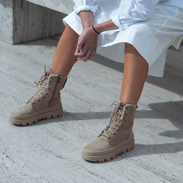 Satorisan Unalome Laces Wool Adventure bottines
