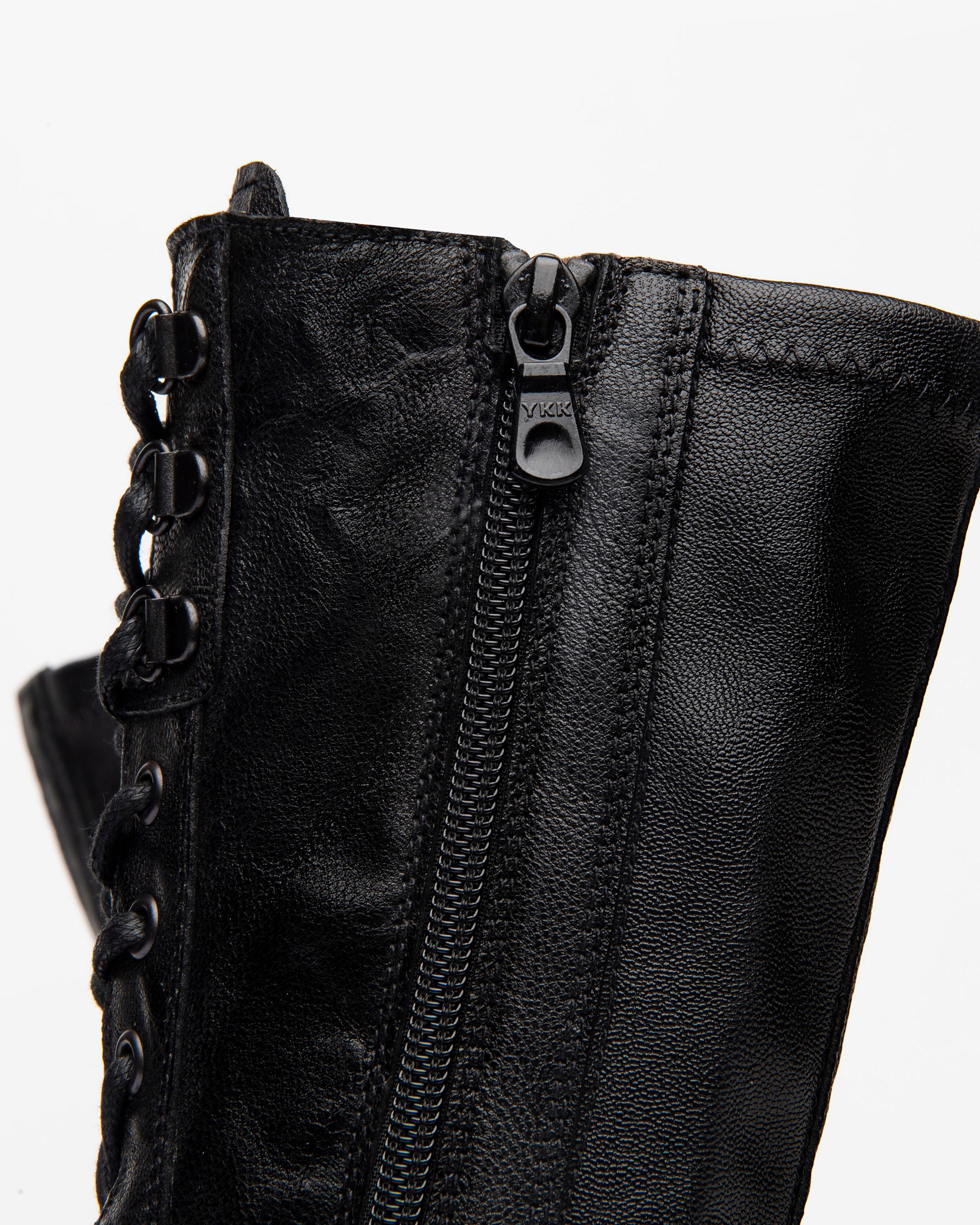 NeroGiardini Bottes Cuir Femme Lacets Hiver