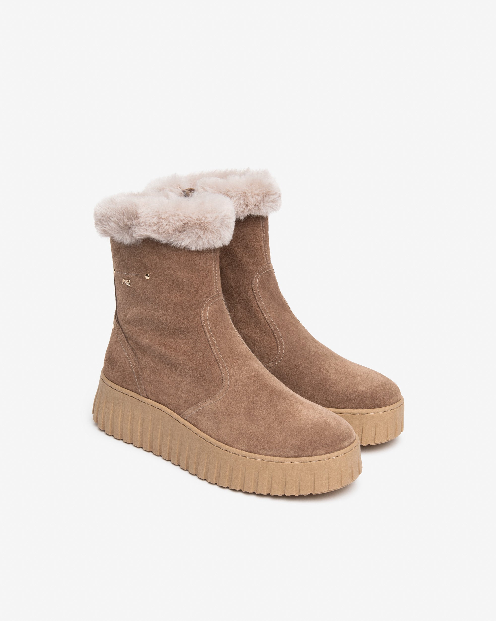 NeroGiardini Bottines Femme Daim Pointure 38 Plateforme 50
