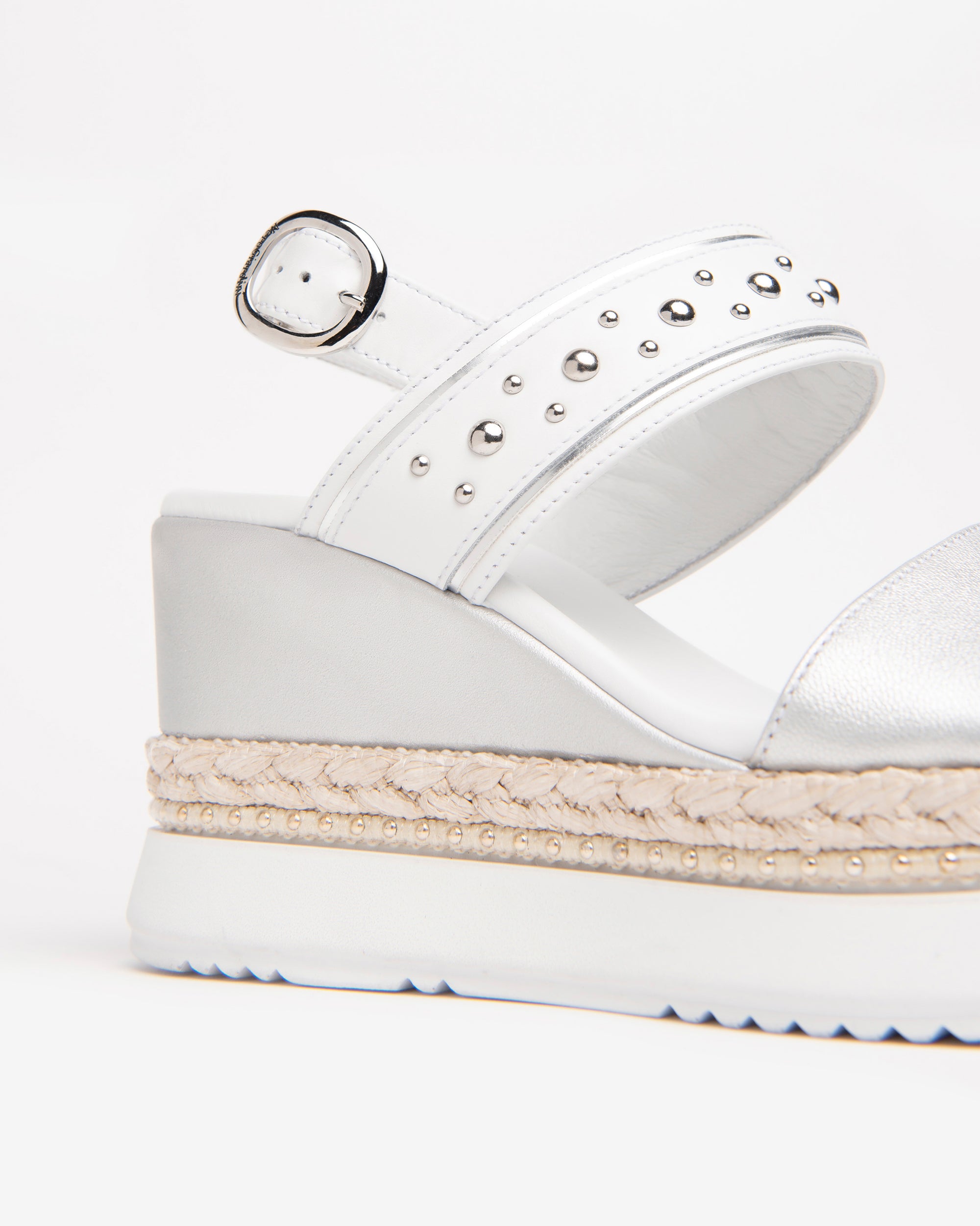 NeroGiardini Sandales Femme Cuir Compensées 8,5 cm