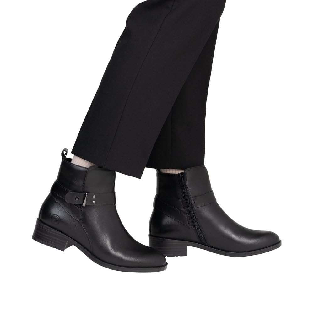 Remonte D3U72 Bottines Femme Noir 39 EU Talon Bloc