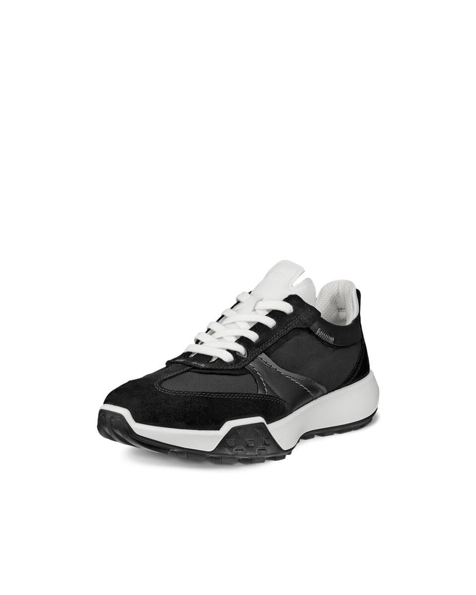 ECCO Retro Basket fille sneaker cuir multicolore