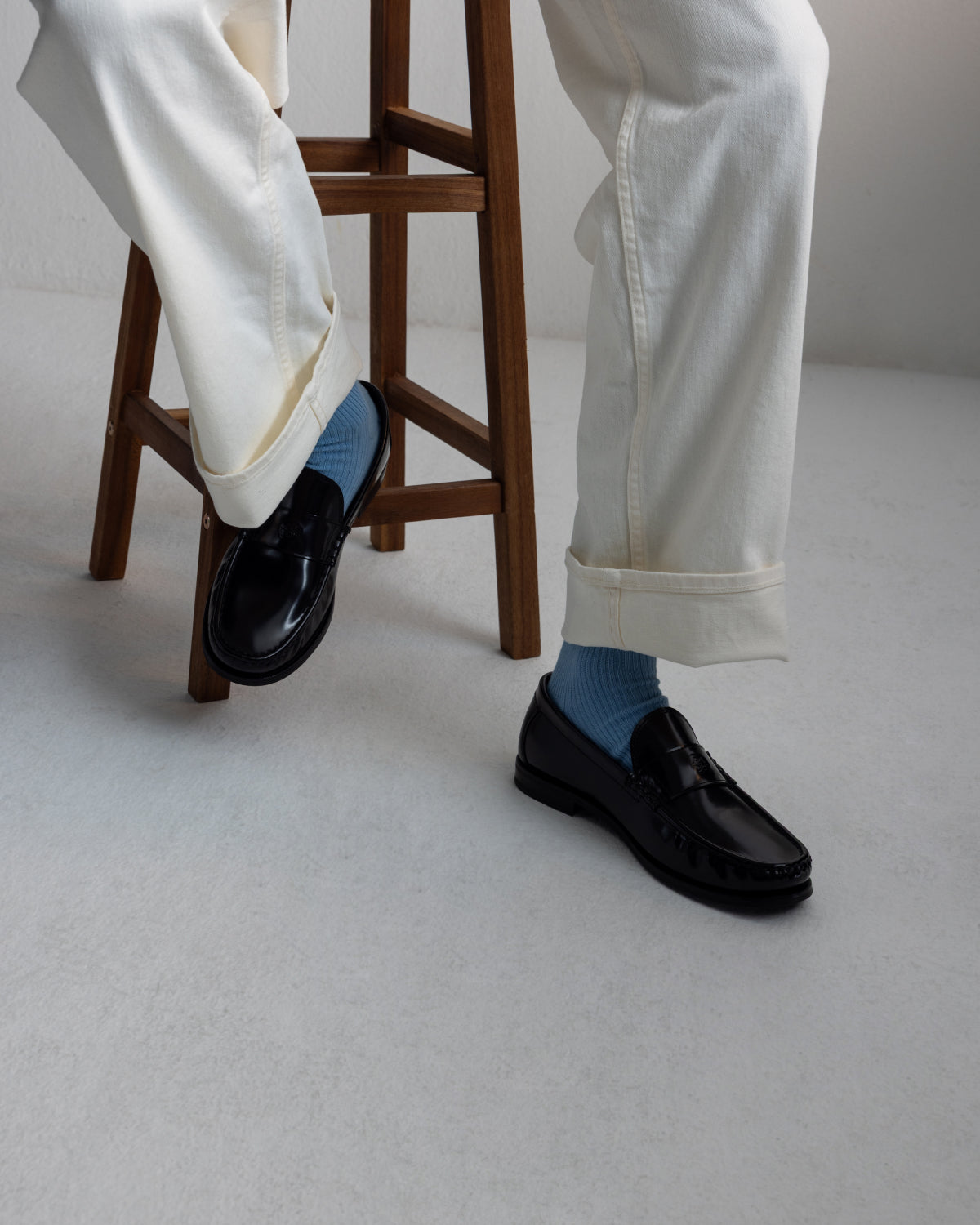 Filling Pieces Lux Loafer Polido mocassin cuir noir