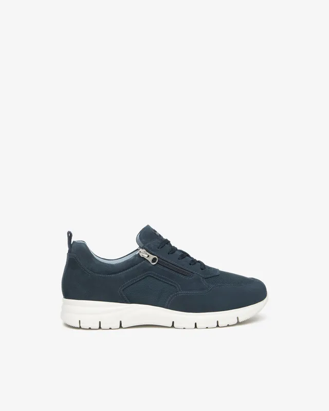 NeroGiardini Sneakers Homme Cuir Velours Toile