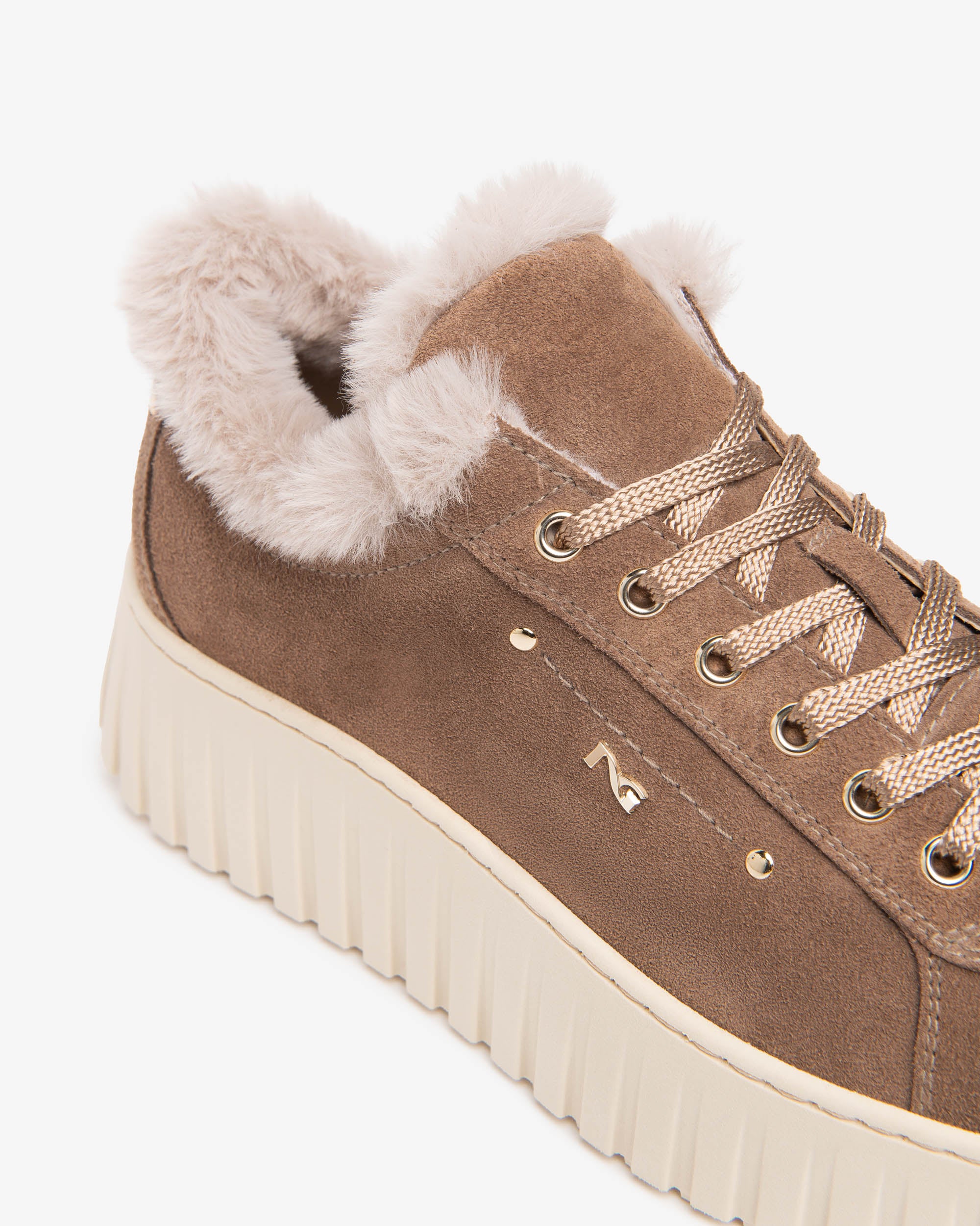 NeroGiardini Sneakers daim femme plateforme 50 mm