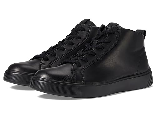 ECCO STREET TRAY Boots homme noir cuir imperméable