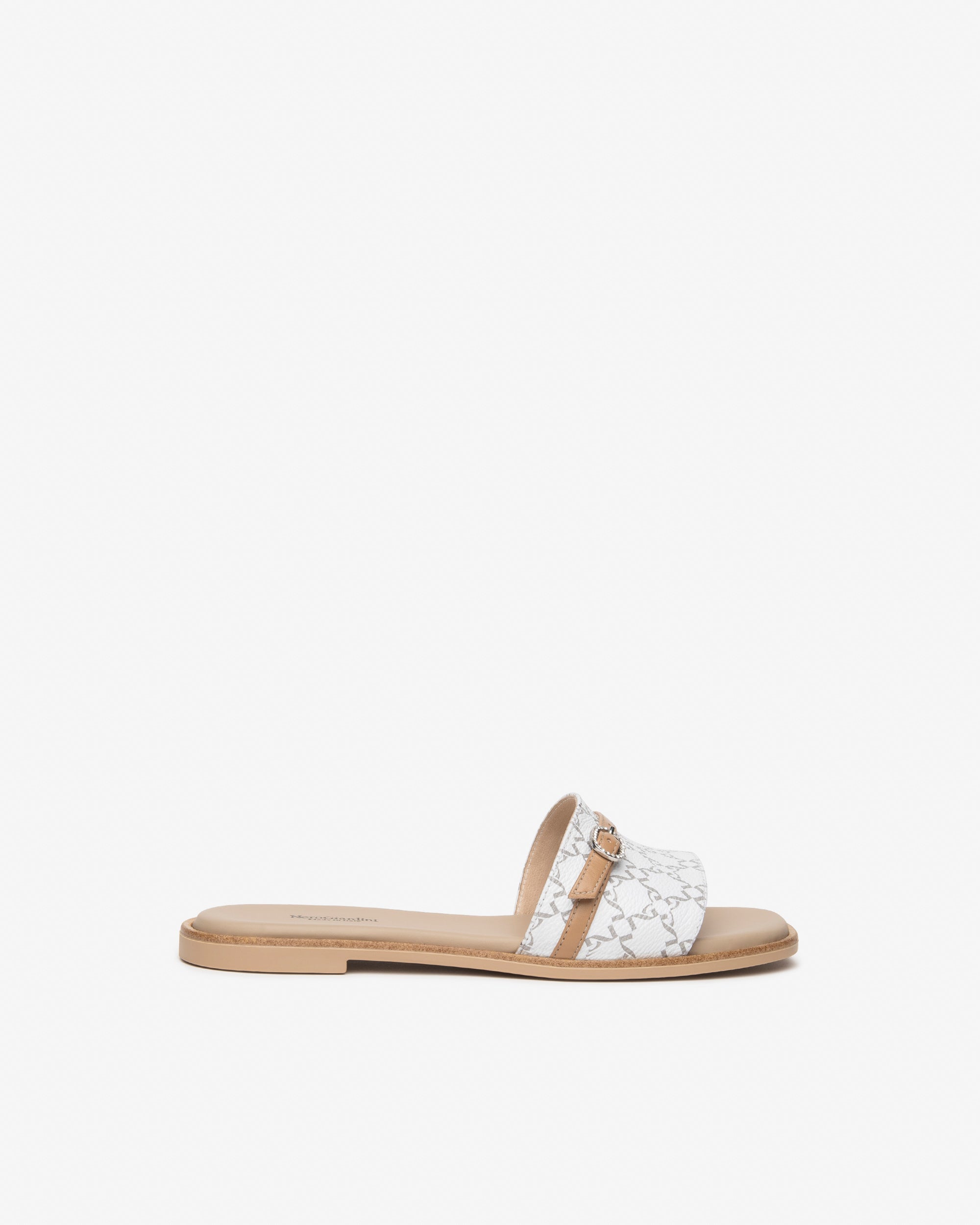 NeroGiardini Mules Femme Cuir Tissu Technique 38