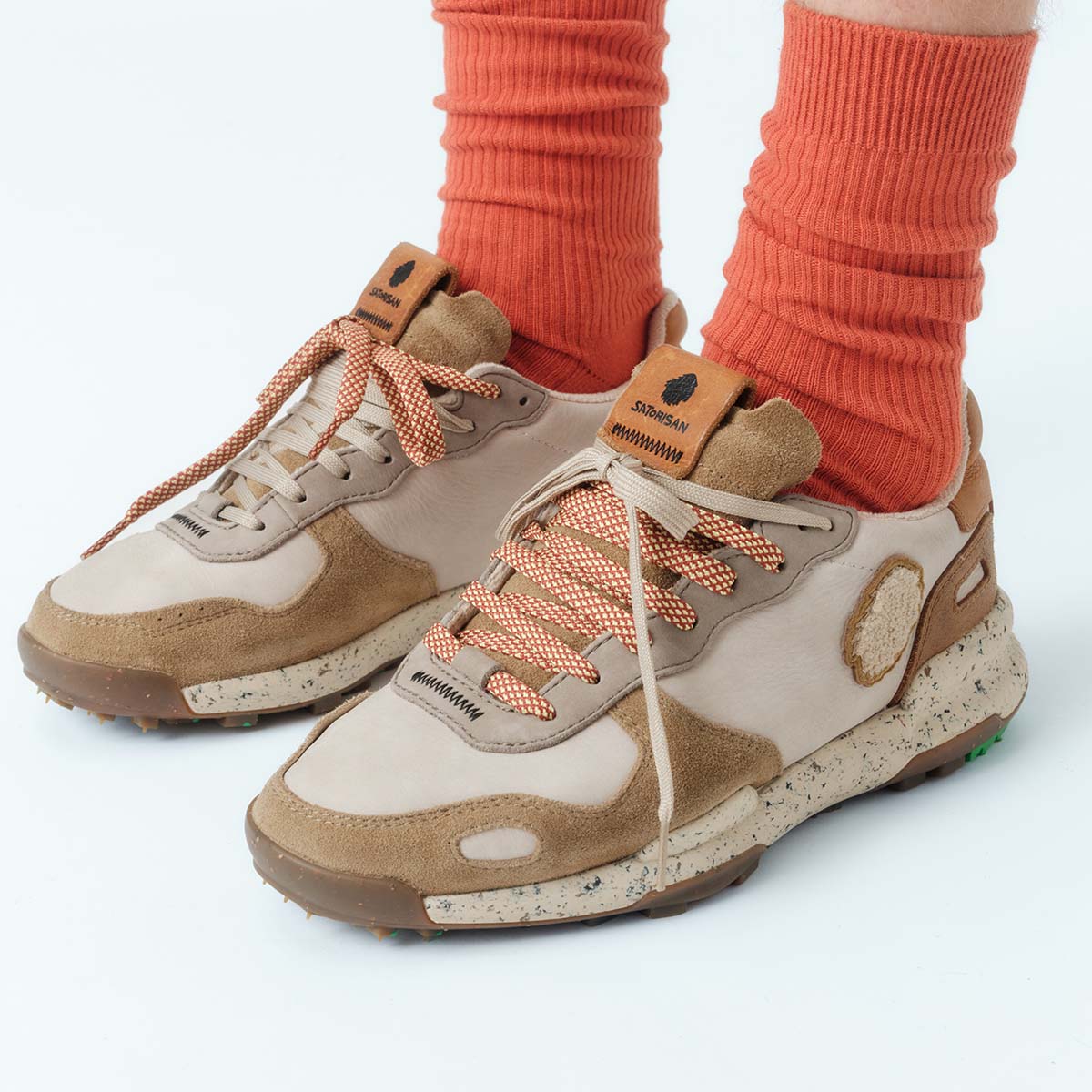 Satorisan Chacrona Premium baskets cuir Fossil Beige