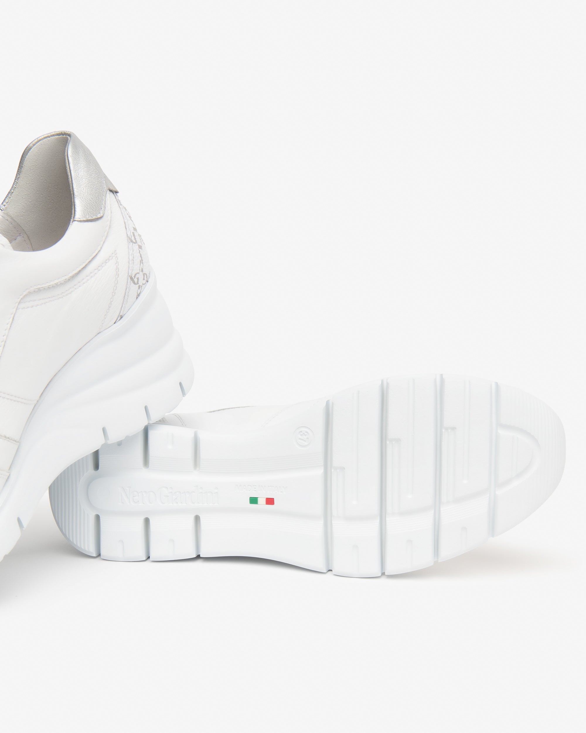 NeroGiardini Sneakers Femme Cuir Technique Confort