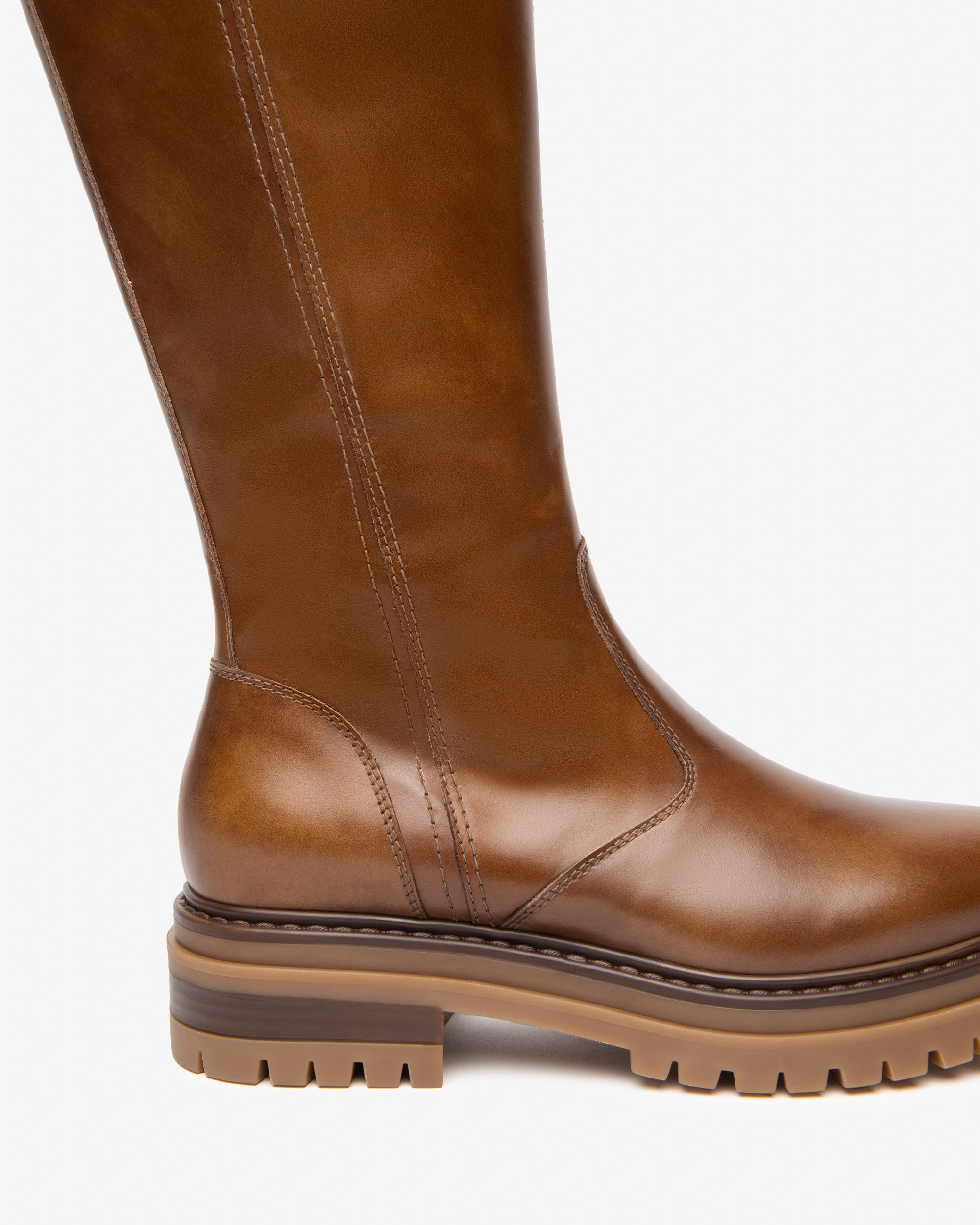 NeroGiardini Bottes bottes femme en cuir hiver