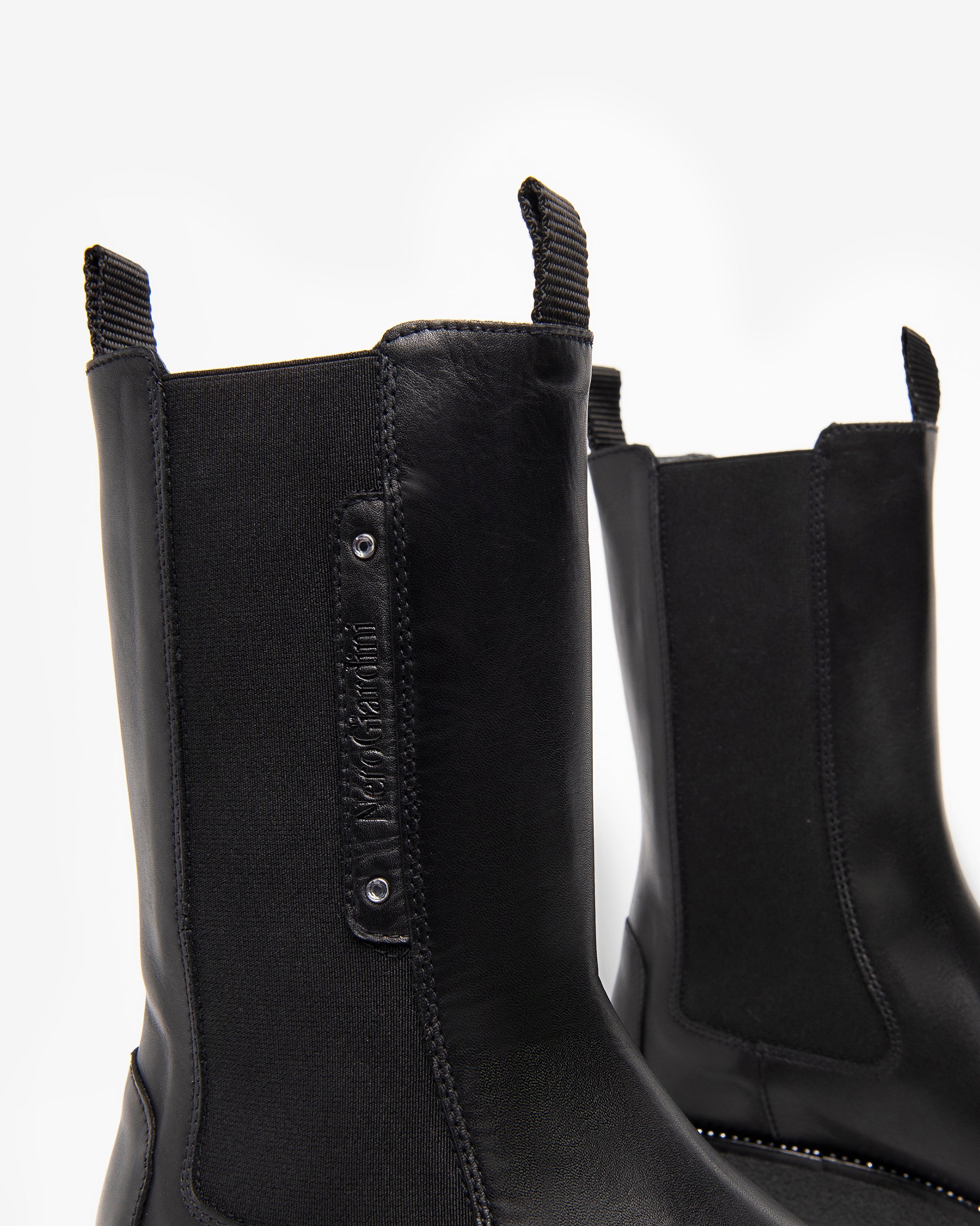 NeroGiardini Bottines Chelsea bottines cuir femme hiver
