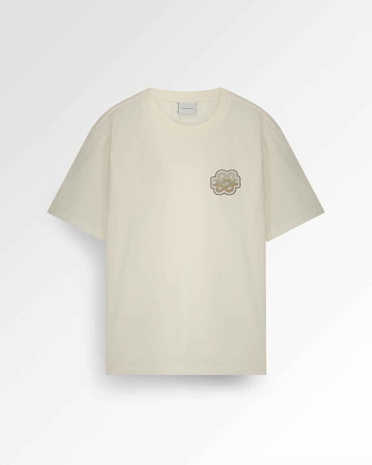Filling Pieces Gowtu Tonal t-shirt Antique White coton