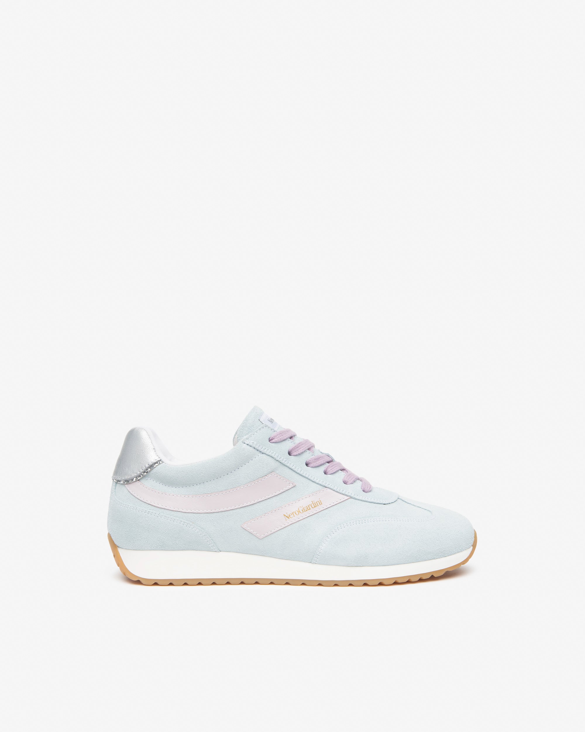 NeroGiardini Sneakers Femme Cuir Velours Memory Été
