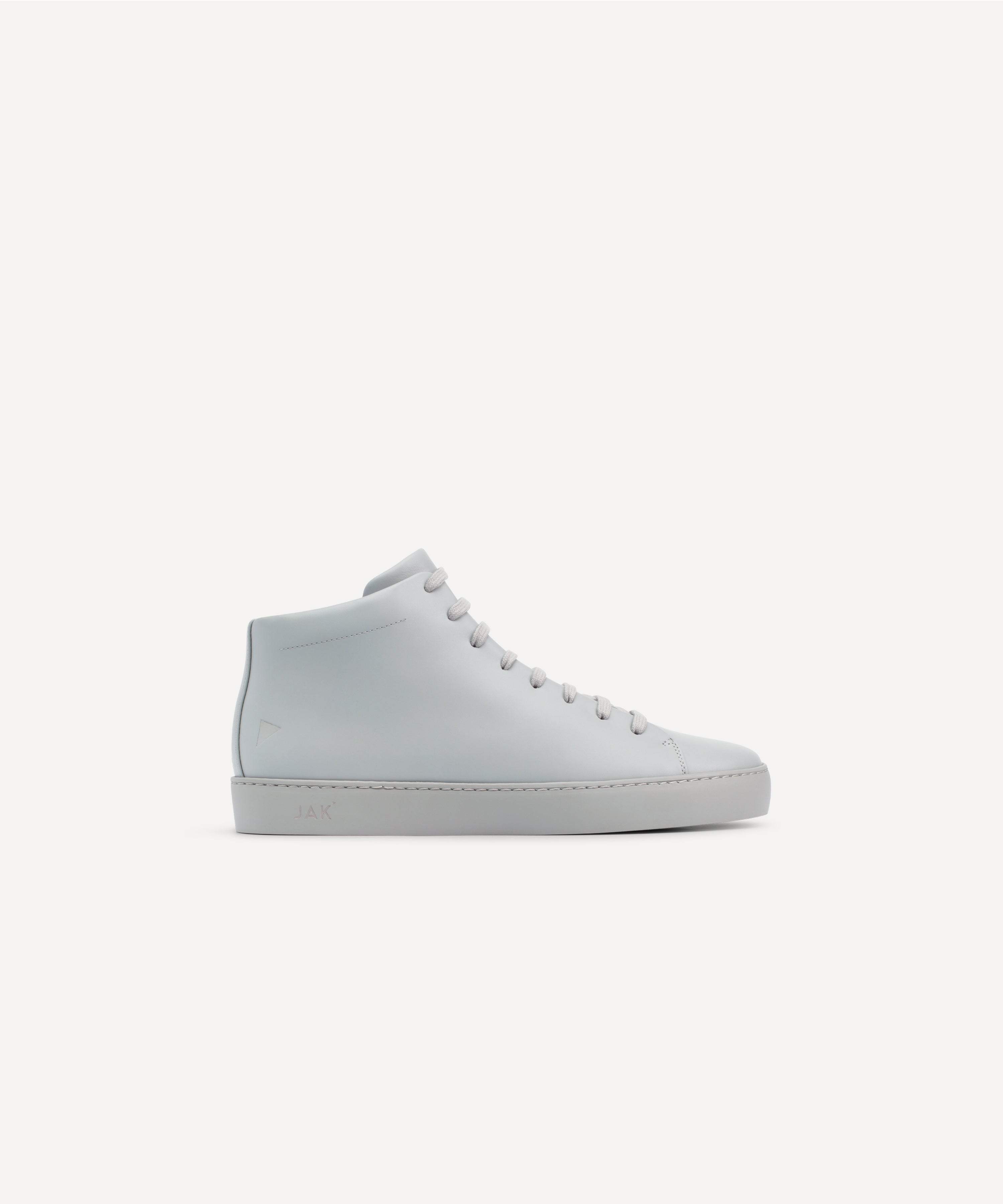 JAK Royal Hi Sneakers Montantes Cuir Gris Clair
