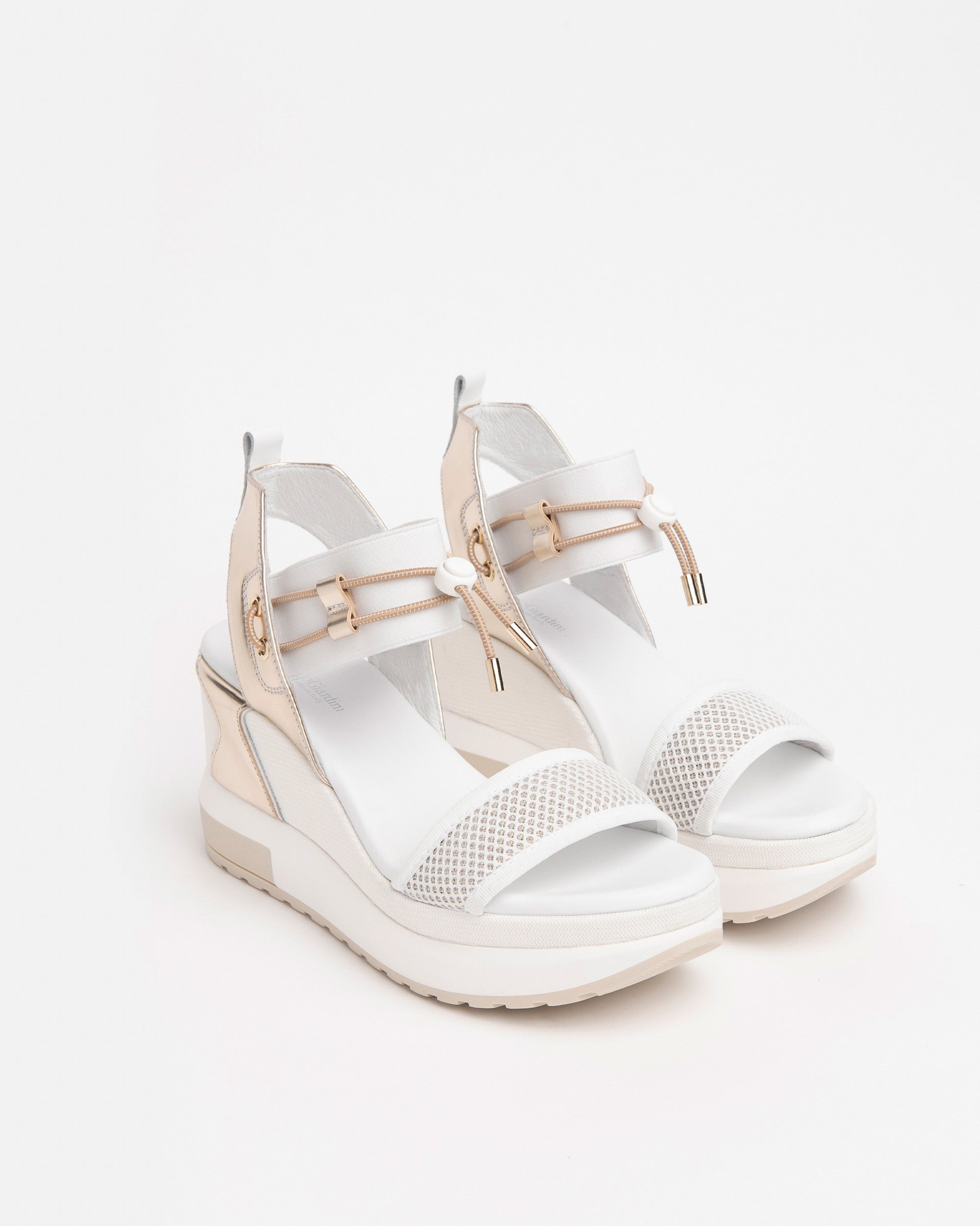 NeroGiardini Sandales Compensées Cuir Femme 38