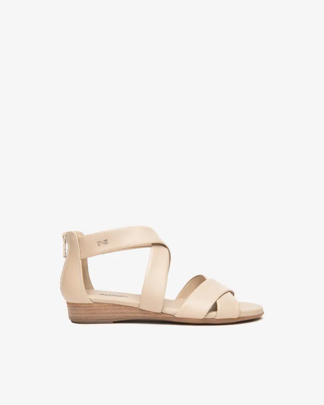 NeroGiardini Sandales Femme en Cuir Sandales Été Made in Italy