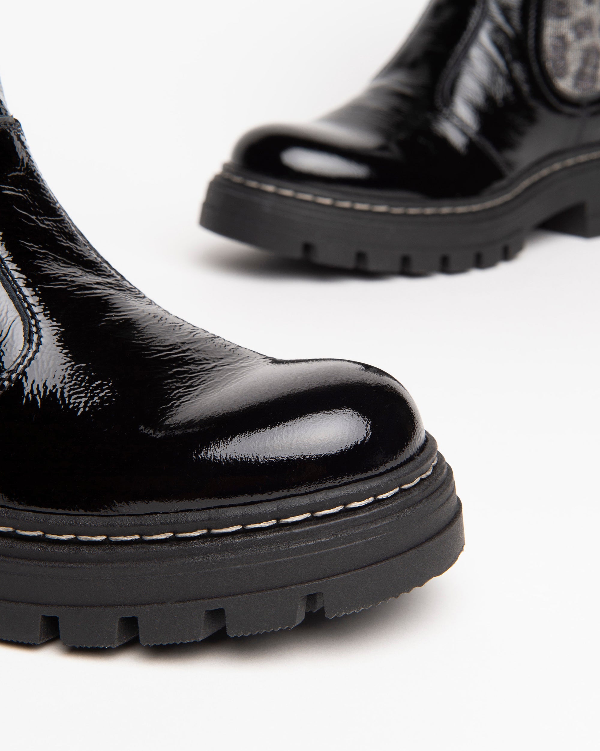 Nerogiardini Bottines Teens Fille Vernis Chelsea 36
