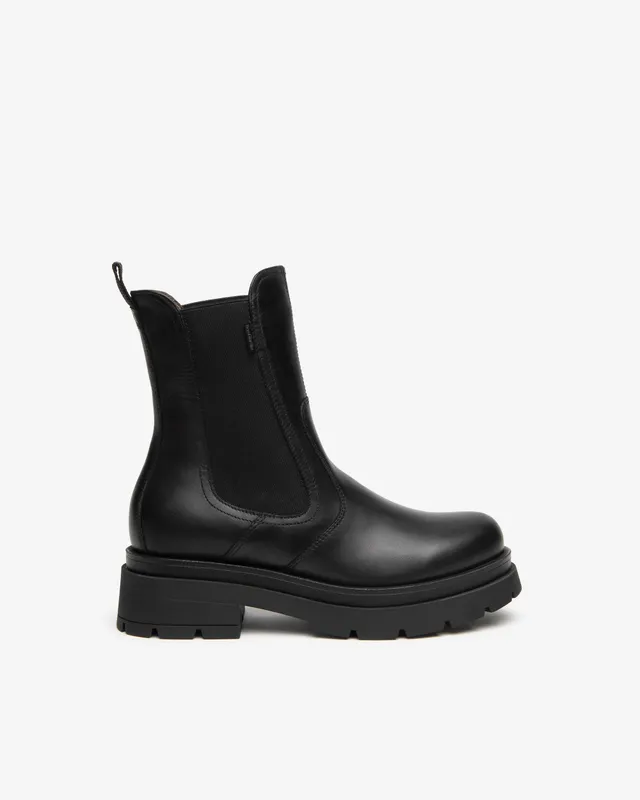 NeroGiardini Bottines Chelsea bottines femme cuir talon 50mm