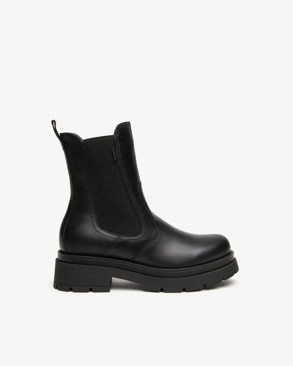 NeroGiardini Bottines Chelsea bottines femme cuir talon 50mm