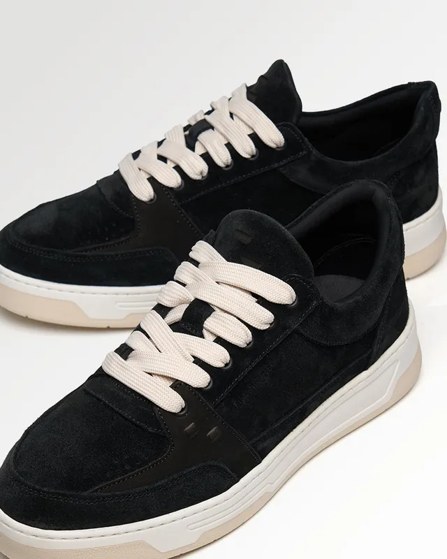 Filling Pieces Low Vise Sneakers noires suède pointure 39-46