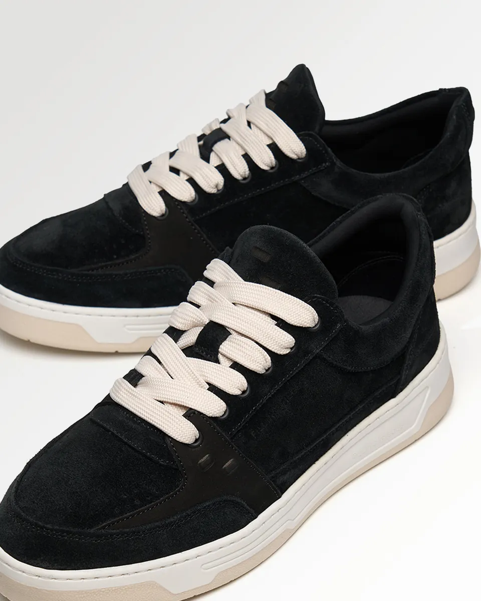 Filling Pieces Low Vise Sneakers noires suède pointure 39-46
