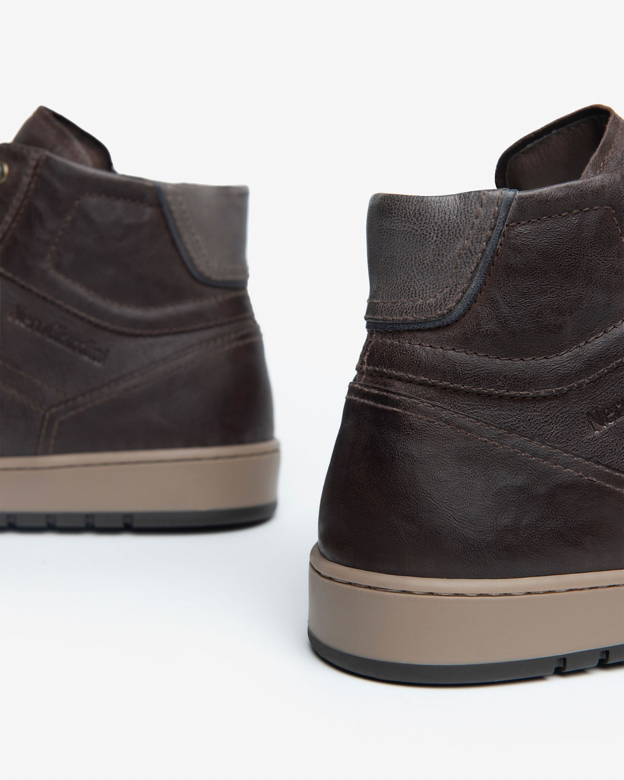 NeroGiardini Sneakers Montantes Homme Cuir Basket Hiver