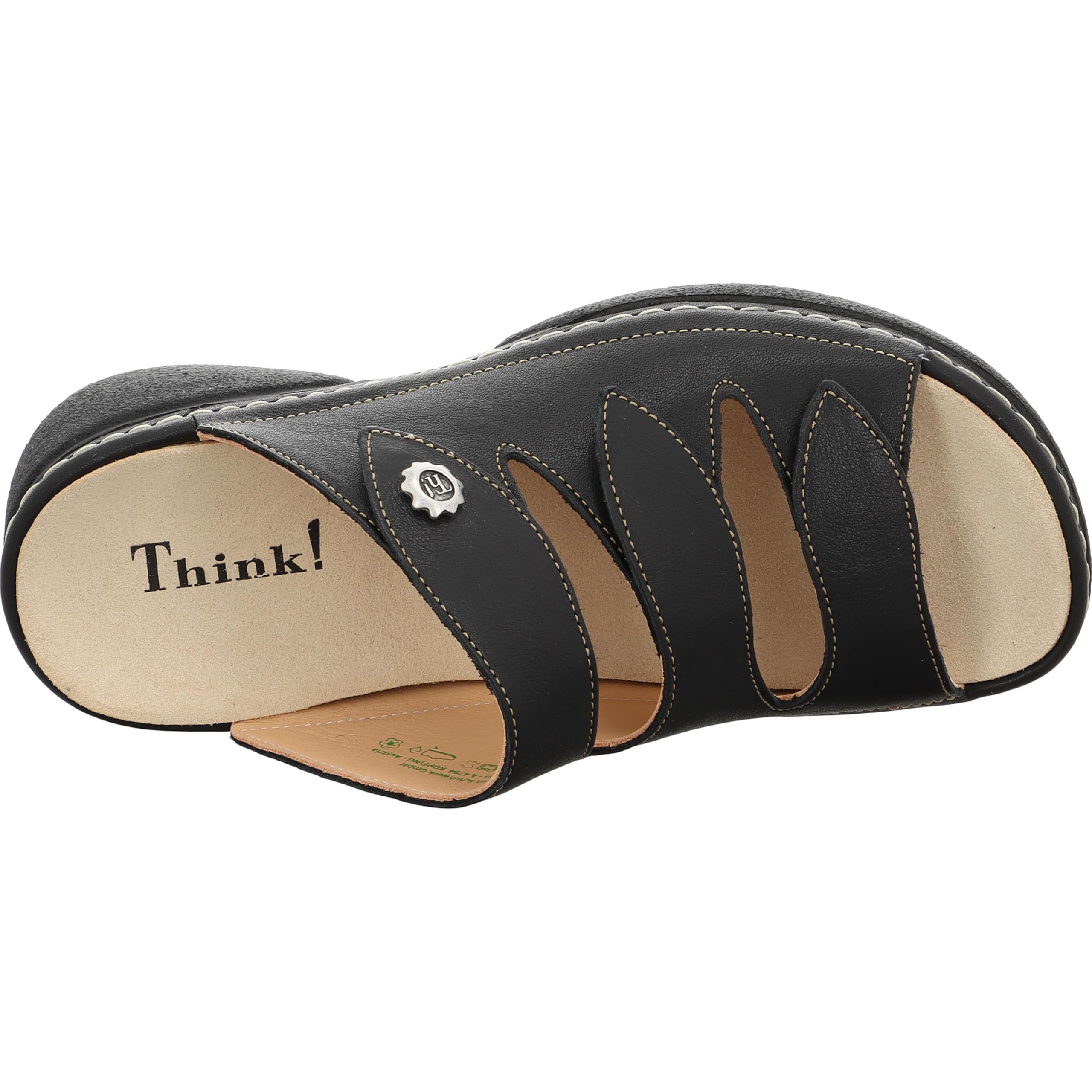 Think Cambio mules femme 41 EU cuir confort