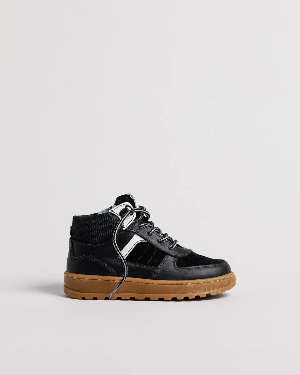 NeroGiardini Bottines bottines junior garçon cuir toile