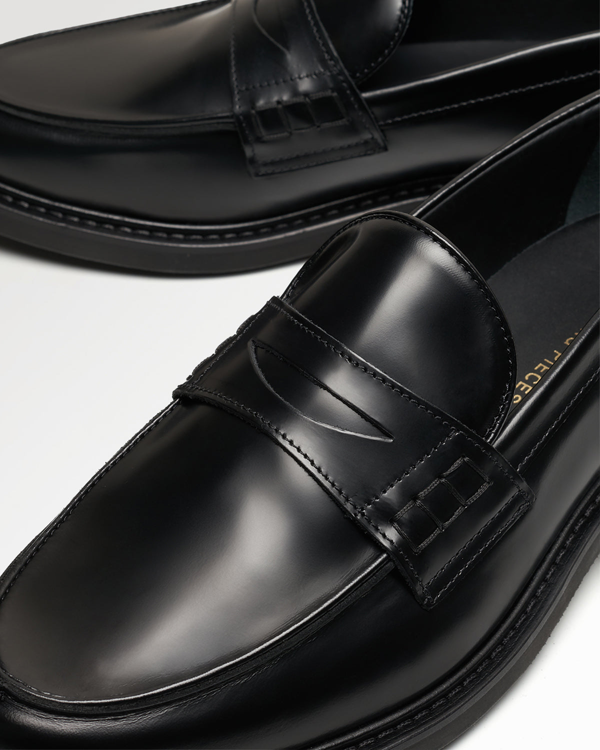 Filling Pieces Loafer Polido mocassins noirs cuir