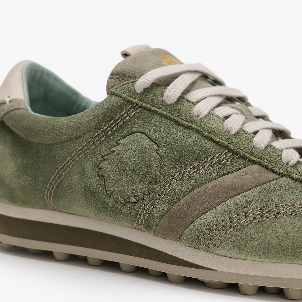 Satorisan Stardust Suede baskets daim Rush Green