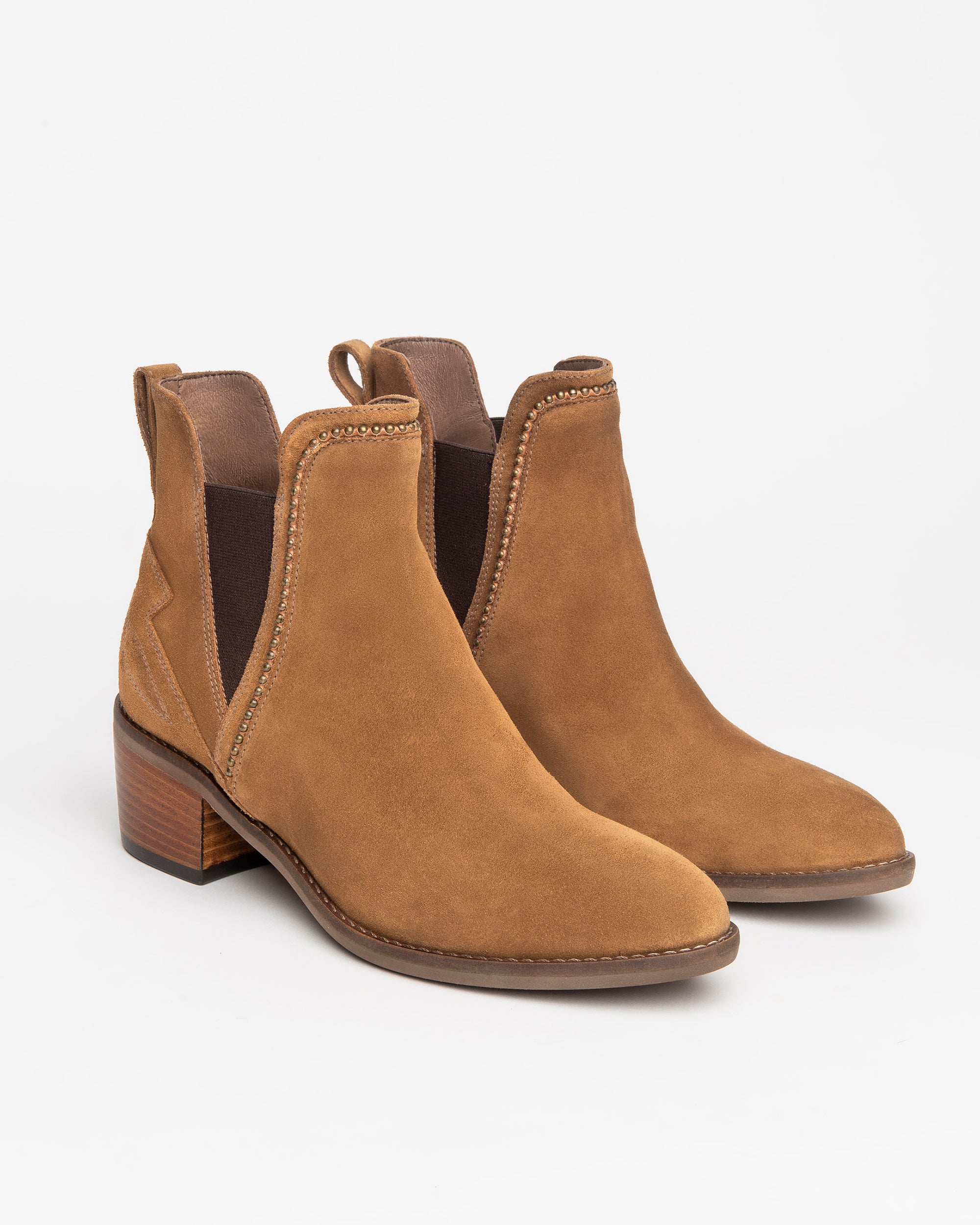 NeroGiardini Chelsea Femme Cuir Velours Bottines Hiver