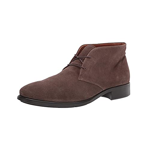 ECCO Citytray Bottine Homme Daim Chukka 2 Oeillets