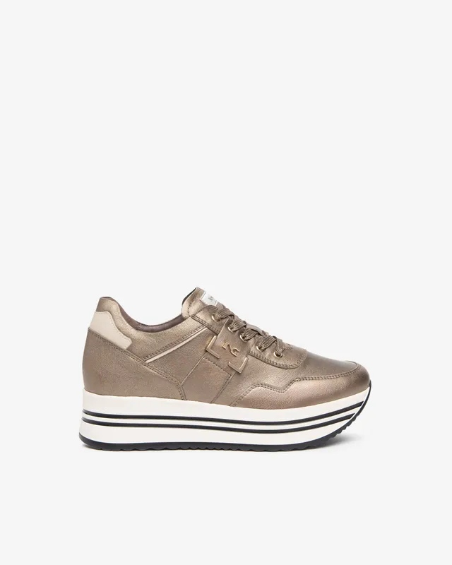 NeroGiardini Sneakers Femme Cuir Confort DryGo