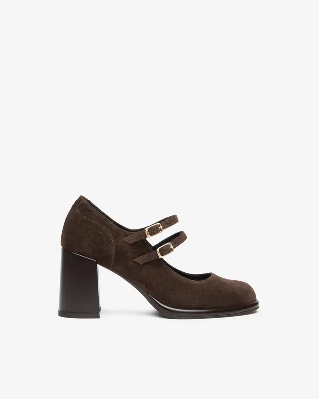 NeroGiardini Babies Femme Cuir Velours Talon 80