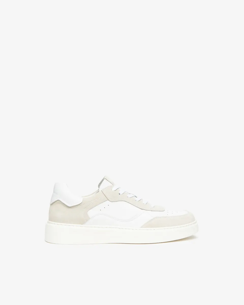 NeroGiardini Sneakers homme cuir velours ville