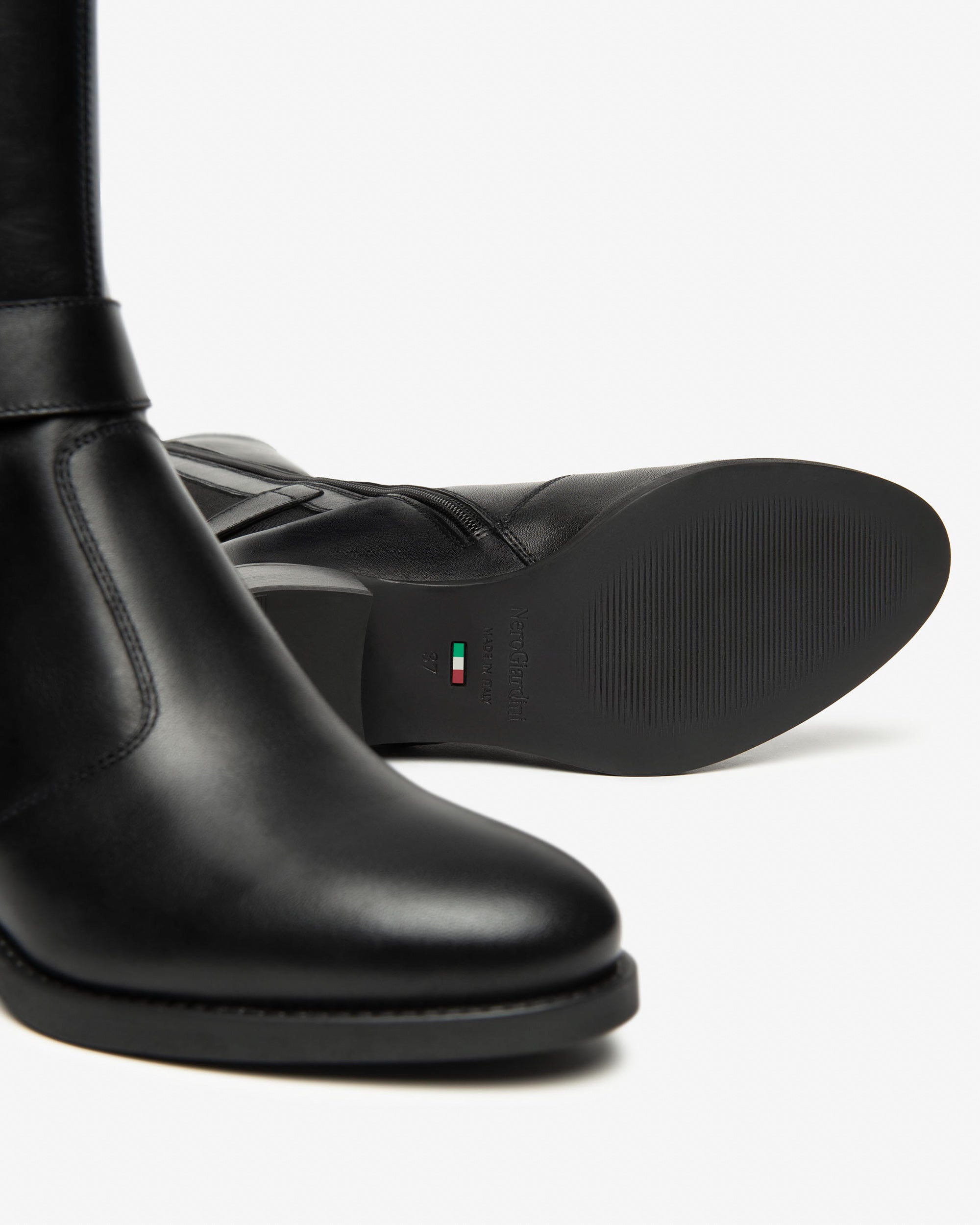 NeroGiardini Bottes Femme Cuir Tissu Pointure 35-41 Confort
