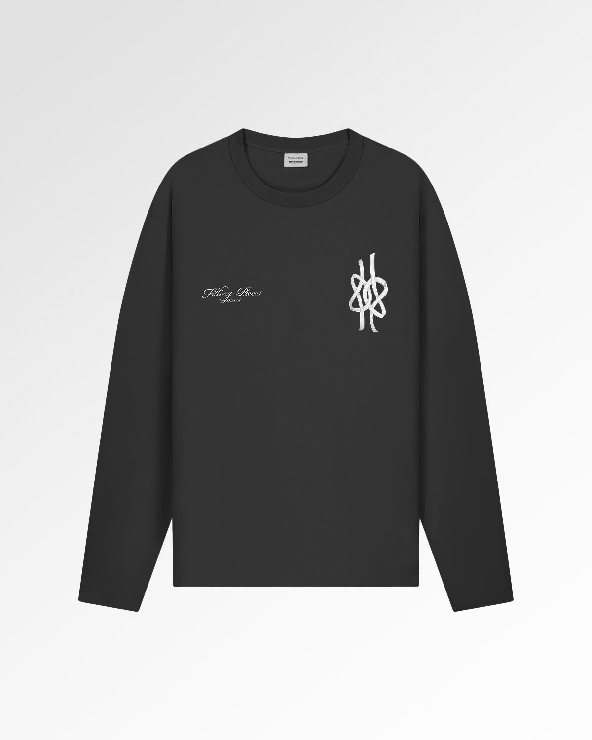 Filling Pieces Longsleeve Film Strip t-shirt noir coton bio