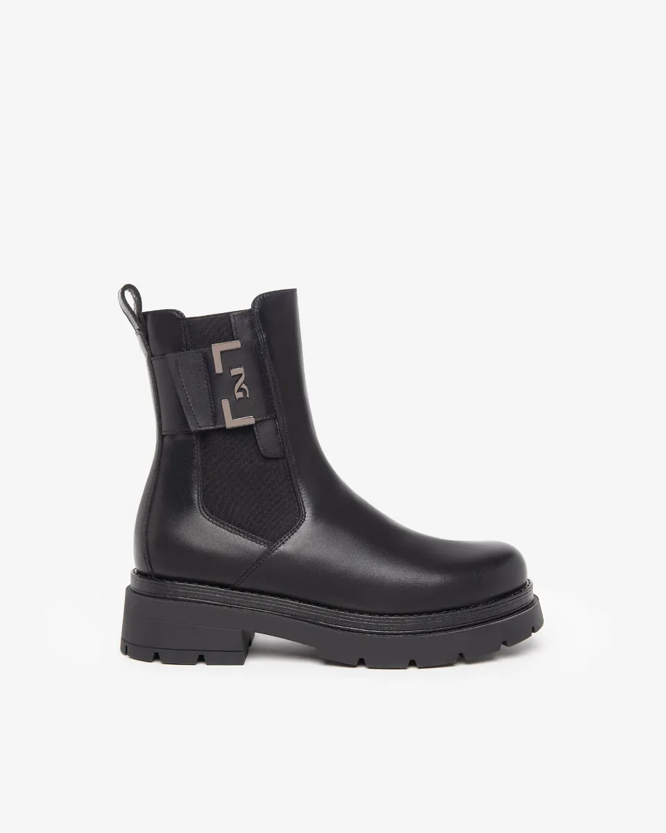 NeroGiardini Bottines Chelsea Bottines Femme Cuir 38