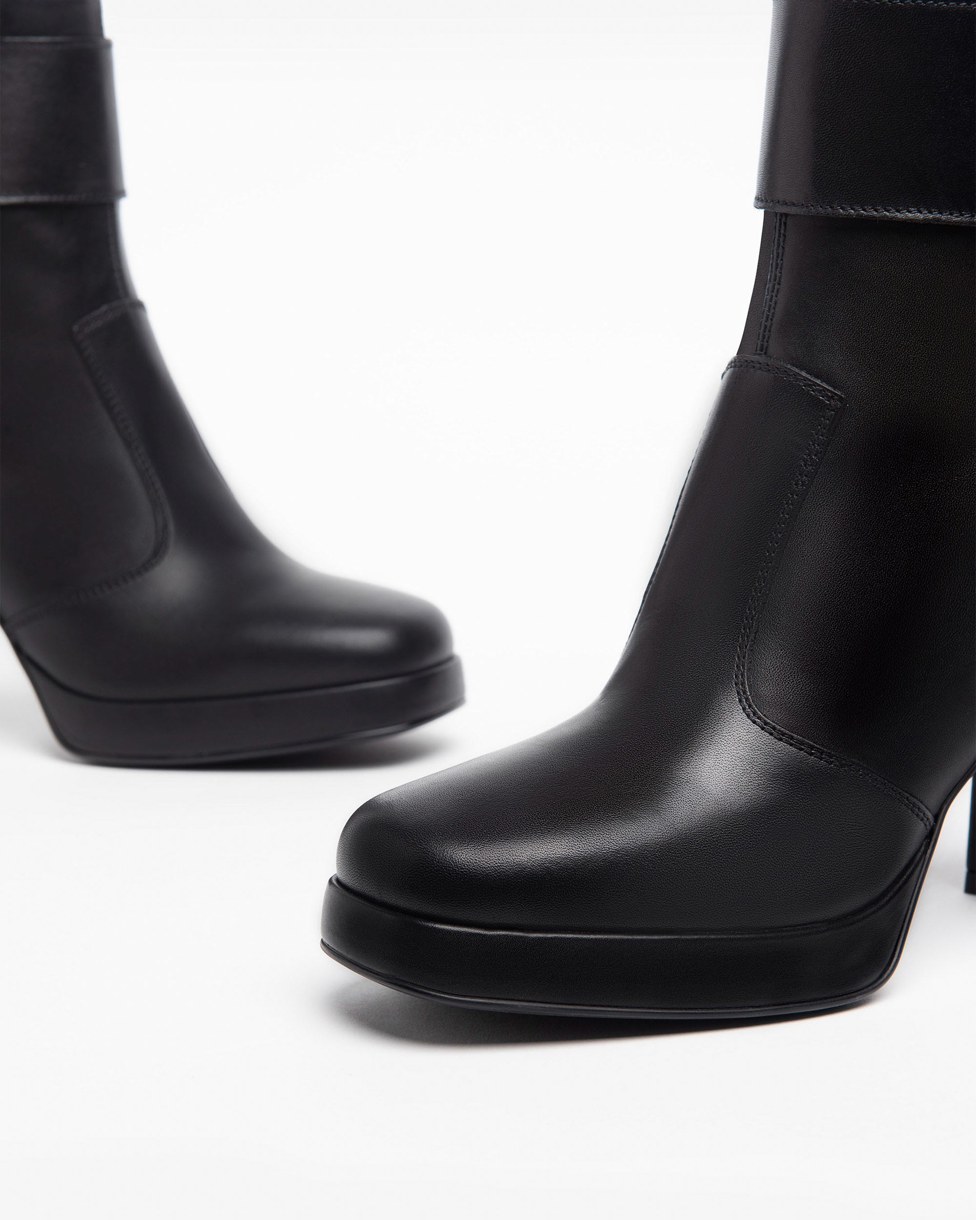 NeroGiardini Bottines Femme en Cuir Automne-Hiver Confort