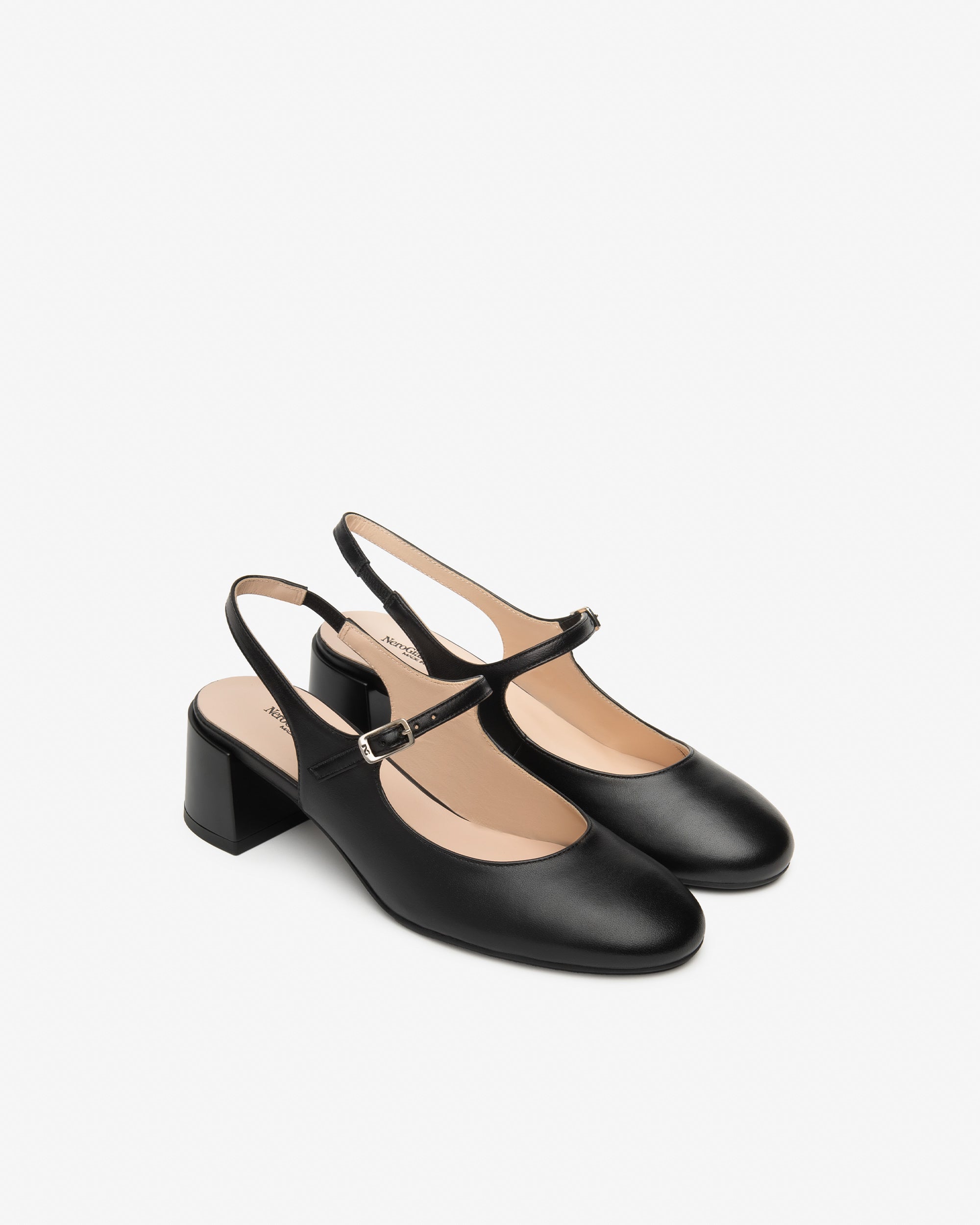NeroGiardini Slingbacks Femme Cuir Bride Arrière 38